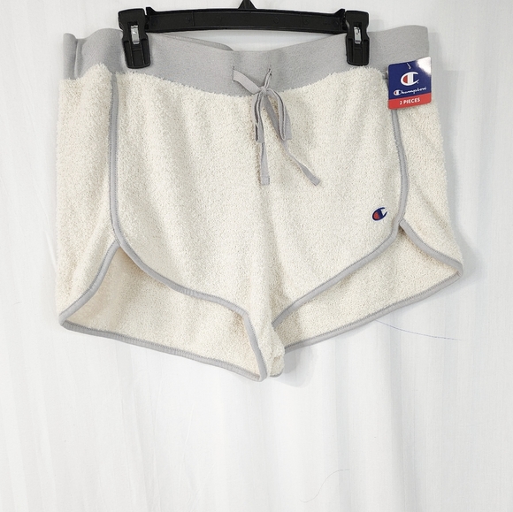 Champion hoodie & pajama shorts set size X-Large Long sleeves - Picture 9 of 15